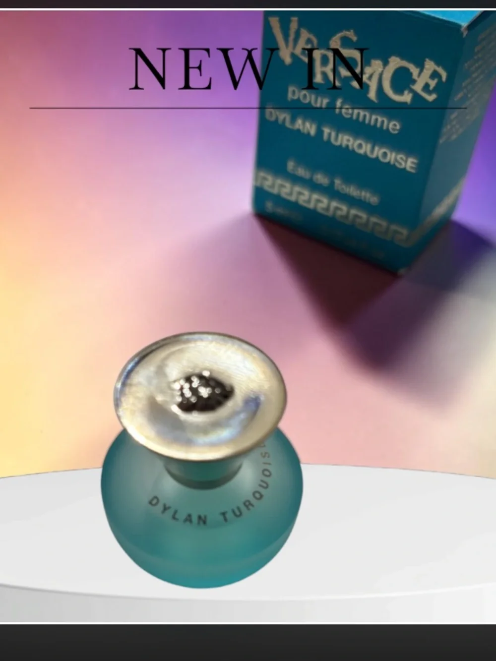 Versace Dylan Turquoise Pour Femme EDT Dabber 5 ml / 0.17 oz